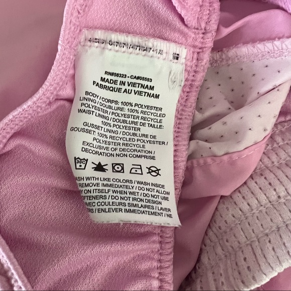 Nike Pink Lined Running Shorts - Picture 4 of 6